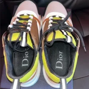 Shoes | Dior B22s Brown And Lime Green | Poshmark display picture 2